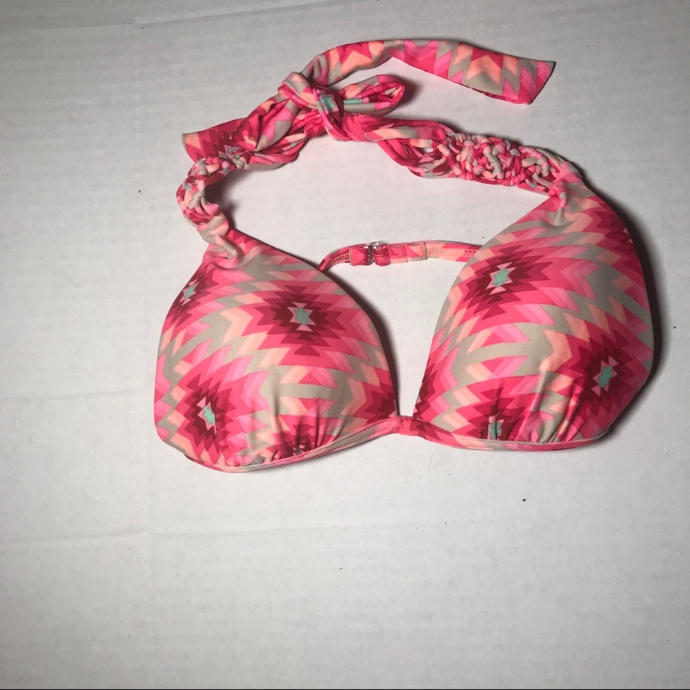 Gossip Aztec Print Bikini Top Size Small